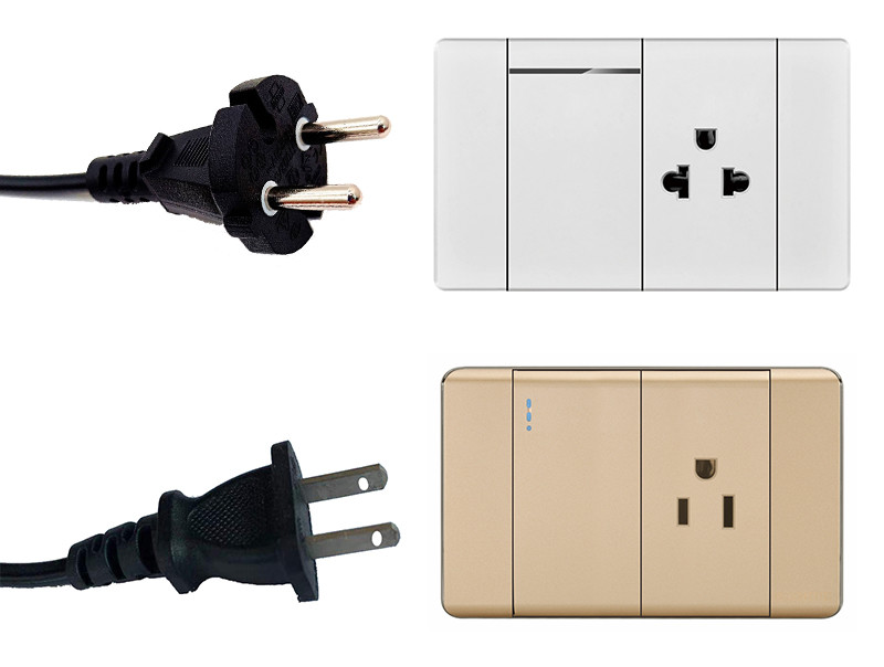 america switch socket and plug