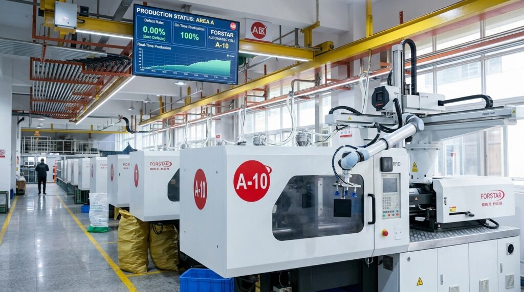 Switch  socket Manufacturing_factory_with_machines_