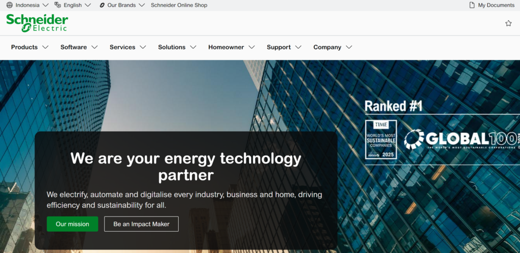 Schneider Indonesia official website
