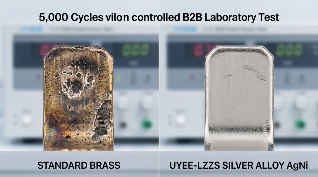 Tested silver points